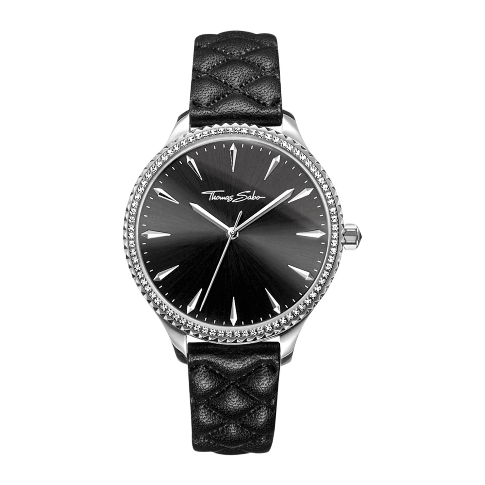 Thomas Sabo Women's Black Rebel At Heart Watch