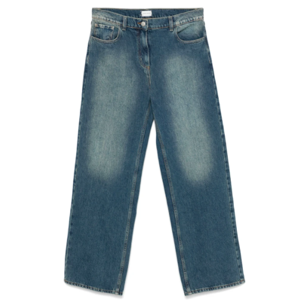 Magda Butrym Blauwe Denim Broek Blue Dames