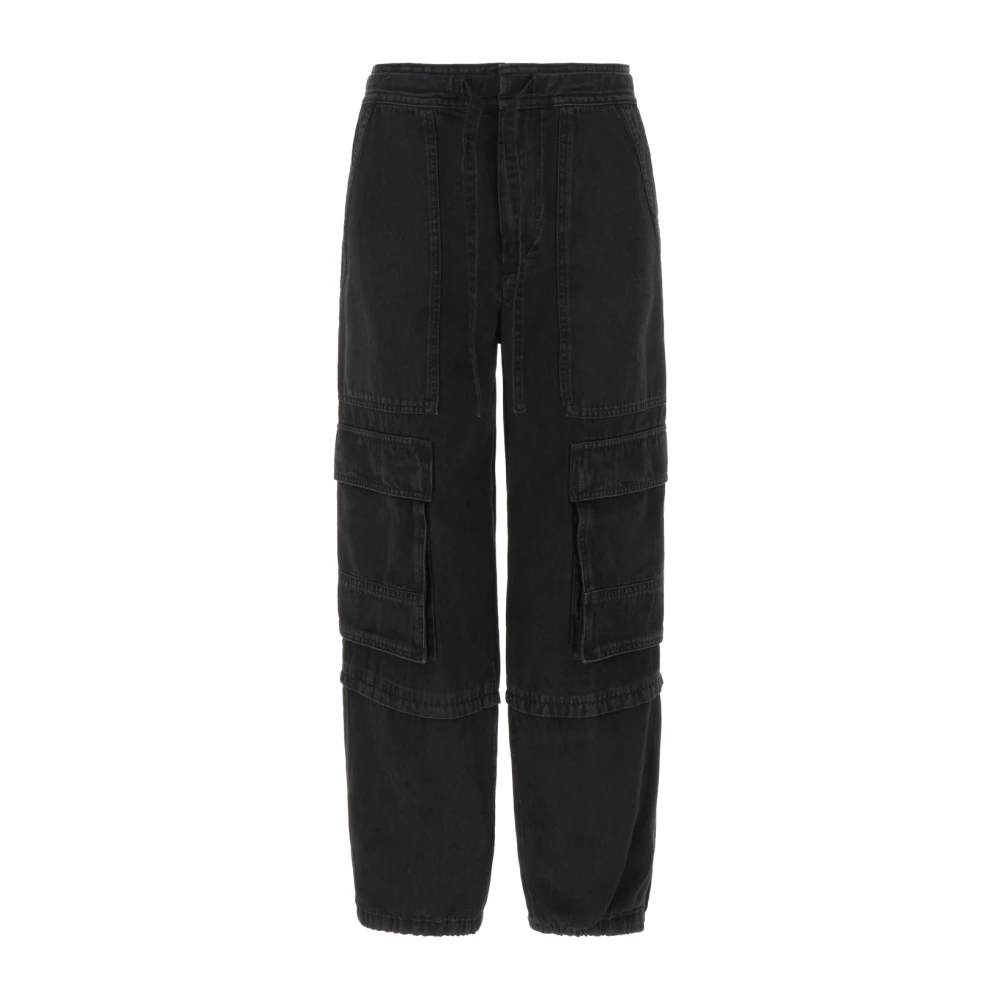Marant Étoile Women's Black Loose-Fit Jeans