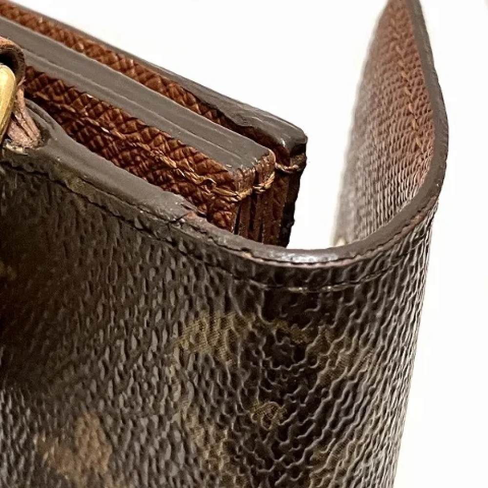 Louis Vuitton Vintage Pre-owned Canvas wallets Brown Heren