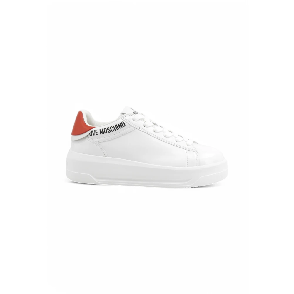 Love Moschino Women's White Eclipse Trainers - Sneakers - 7 Uk - Shoes