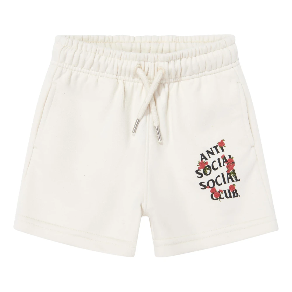 Anti Social Social Club Unisex Kids Beige Rose Kkotch Shorts - Shorts - 9 Y - Kids