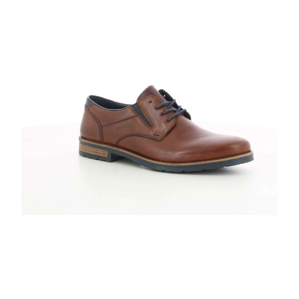 Rieker Cognac Zakelijke Schoenen Brown Heren