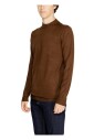 brown-long-sleeve-knitwear-men-fall-winter