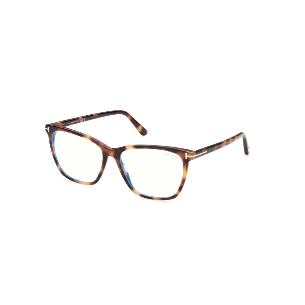 Tom Ford Vierkante Schildpadbril Brown Unisex