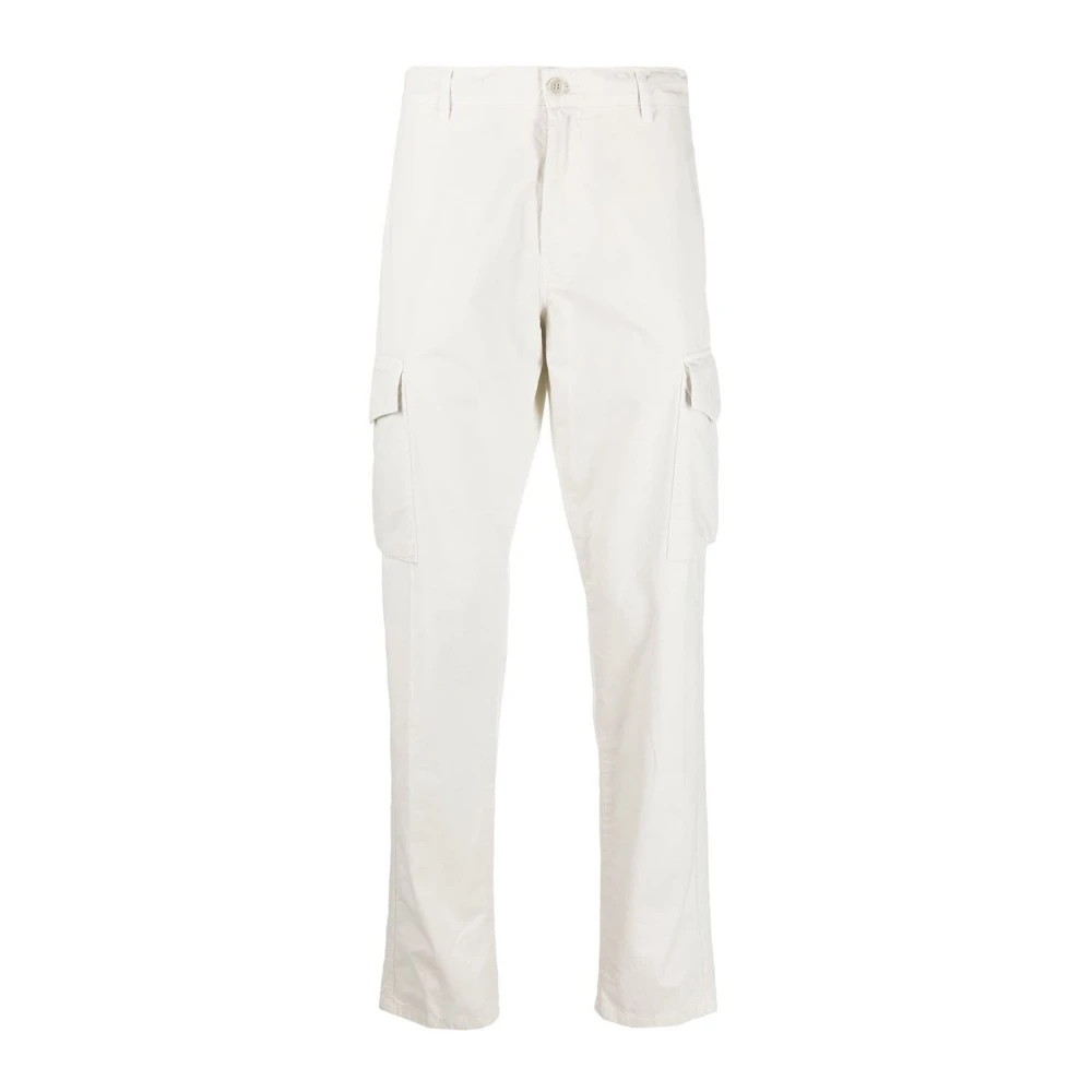 Aspesi Ghiaccio Broek White Heren