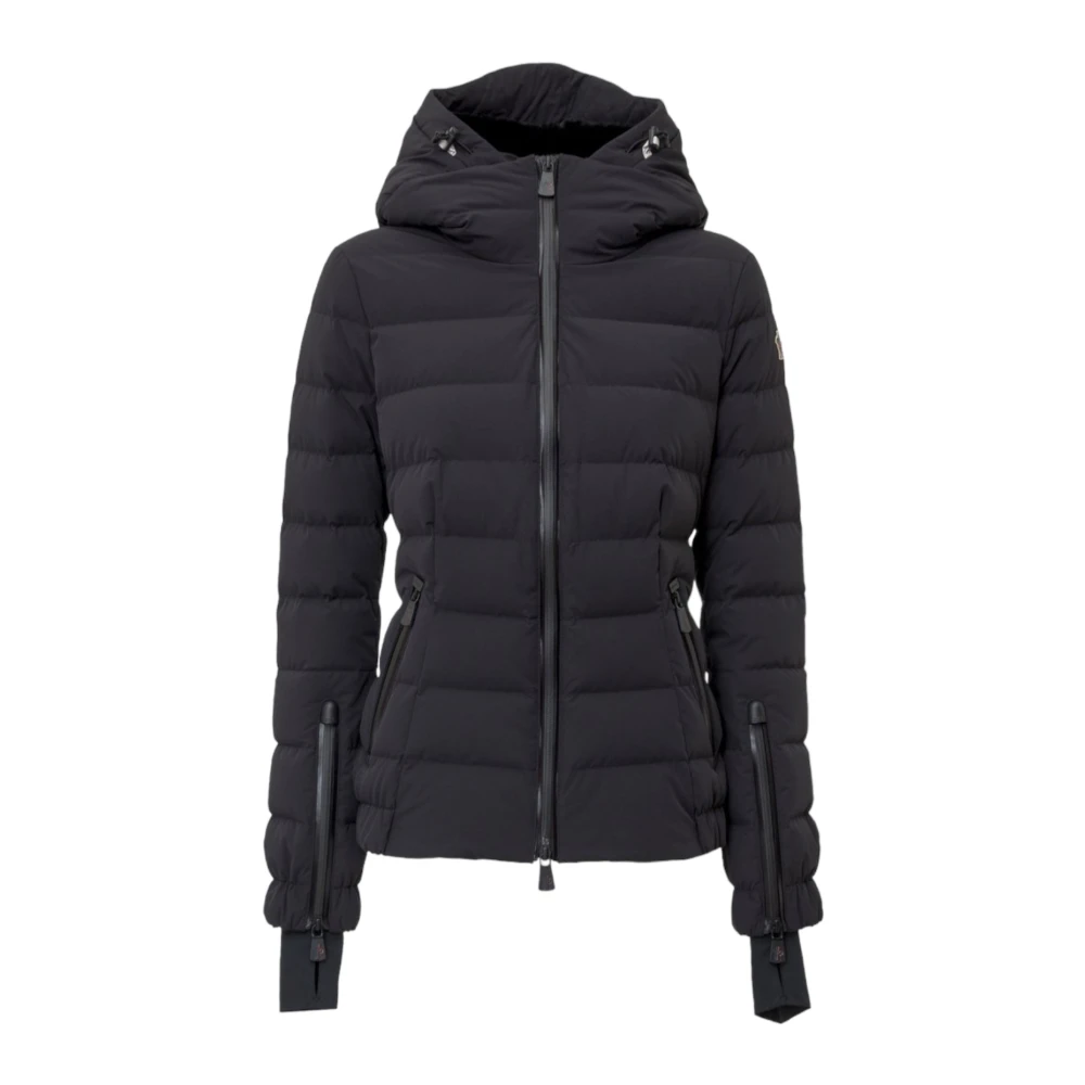 Moncler Svart Giubotto Jacka Black, Dam