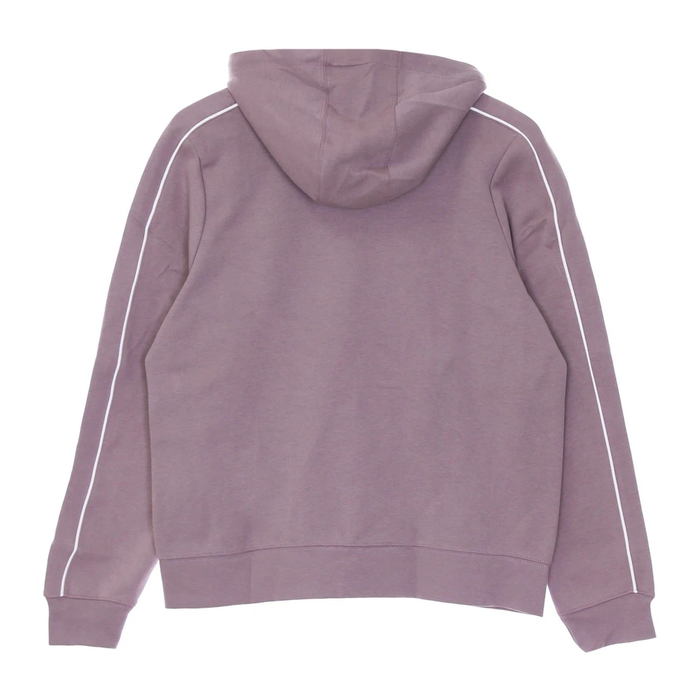 Nike Paarse Lichtgewicht Rits Hoodie Purple Dames