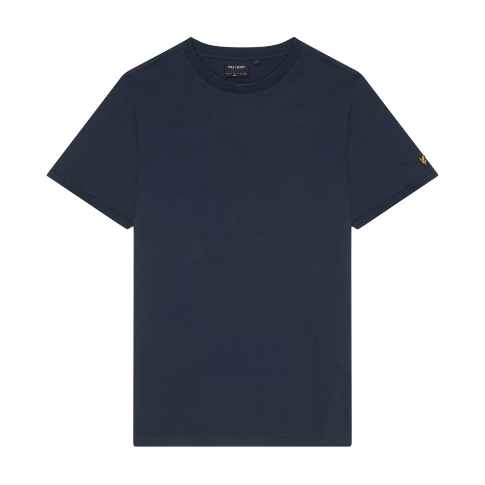 Lyle & Scott SS T-shirts Ottoman Tipped T-shirt Blue Heren