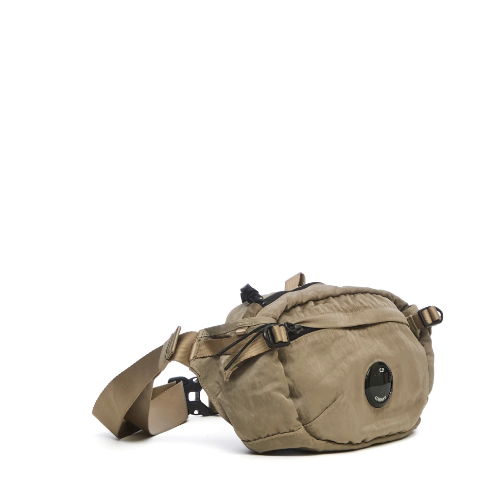 C.P. Company Vintage Khaki Schoudertas Brown Heren