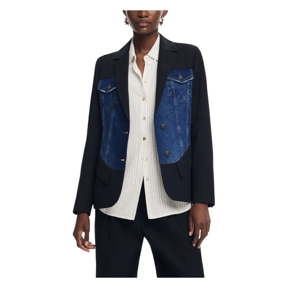 Desigual Damesblazer Herfst Winter Collectie Black Dames