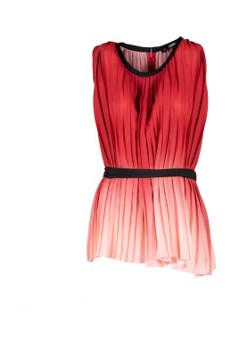 pleated-ombre-top
