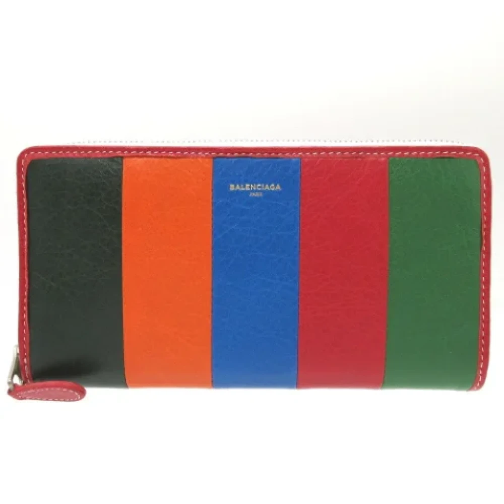 Balenciaga Vintage Pre-owned Leather wallets Multicolor Unisex