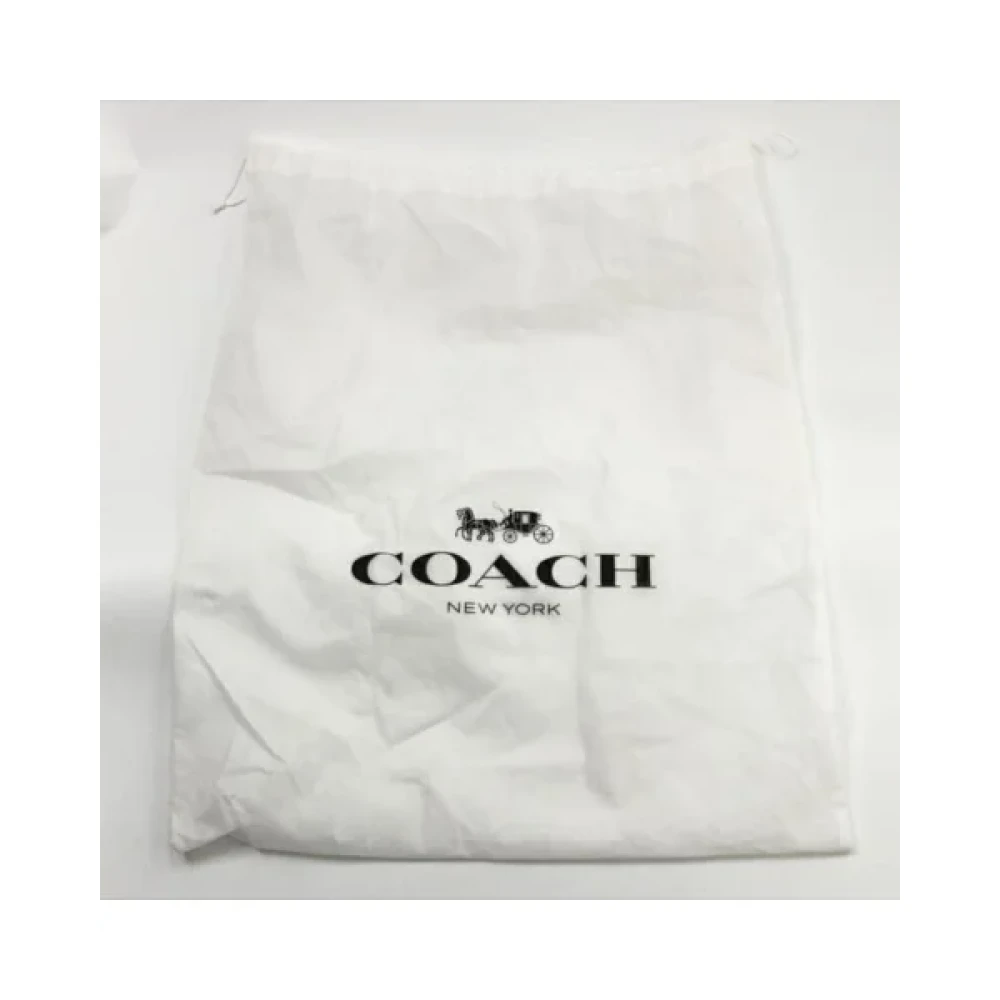 Coach Pre-owned Cotton backpacks Black Dames