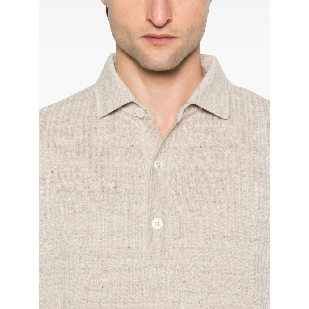 Lardini Beige T-shirt en Polo Set Beige Heren