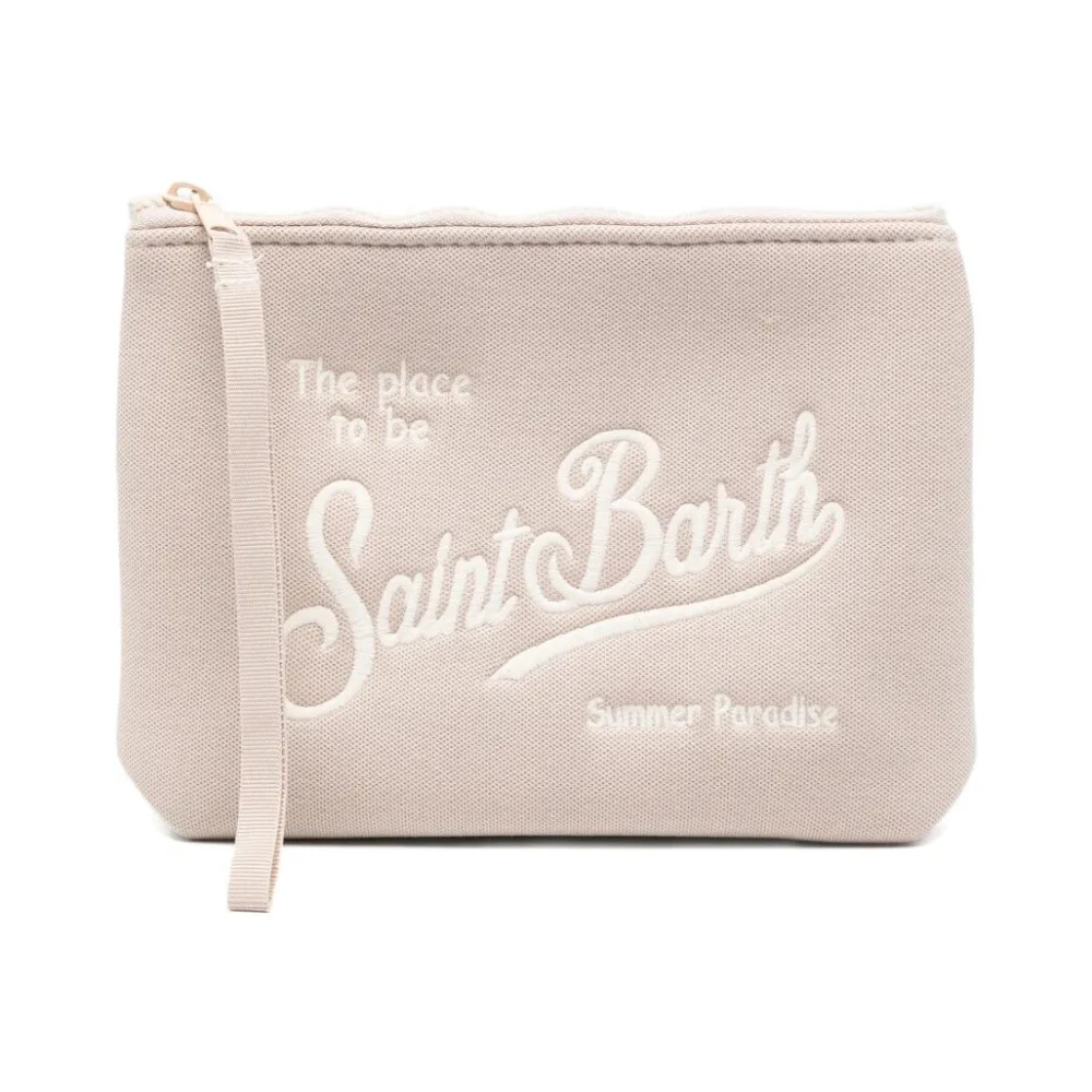 Mc2 Saint Barth Women's Beige Toilet Bags, One Size, Aline Pouch
