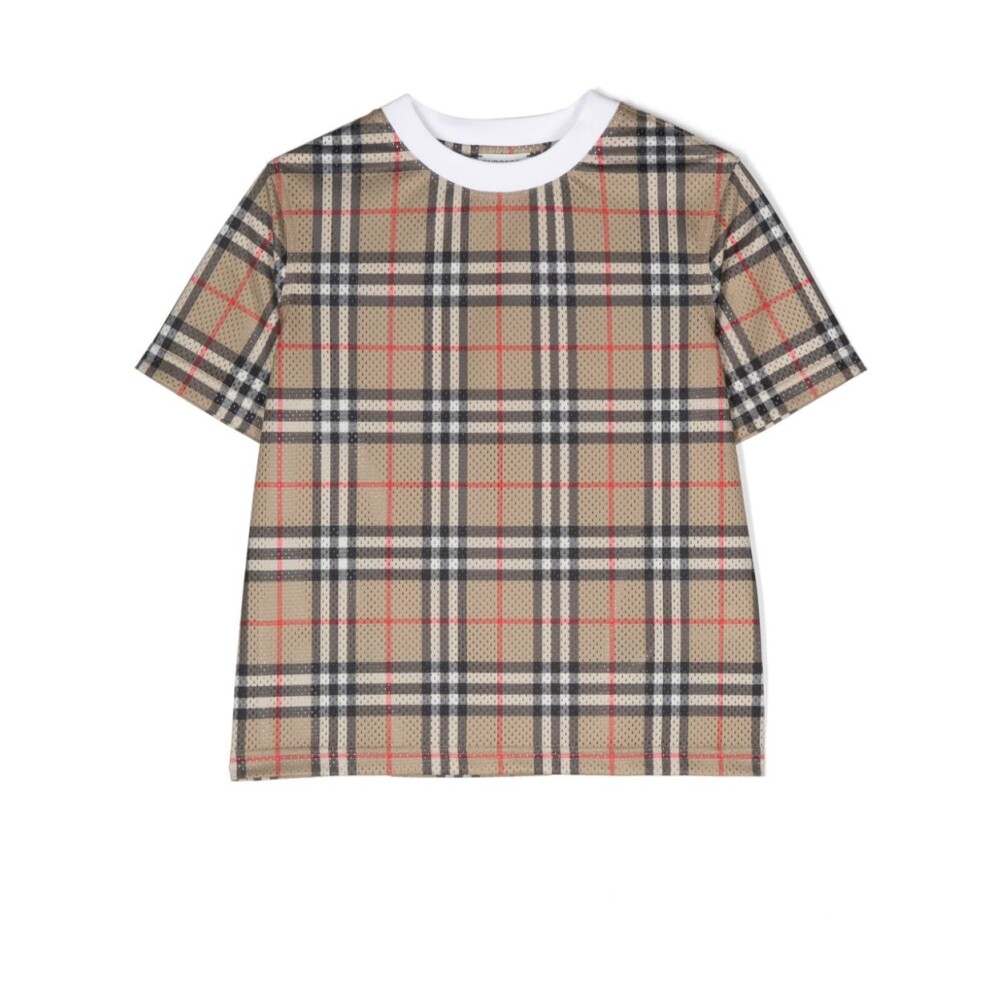 Burberry t cheap shirt kids brown