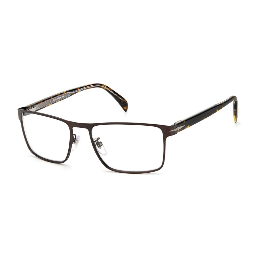 Eyewear by David Beckham Metalen Armband Metalen Frames Bruine Wijzerplaat Brown Heren