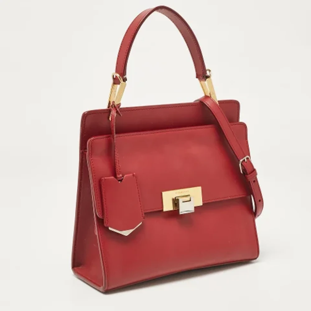 Balenciaga Vintage Pre-owned Leather handbags Red Dames