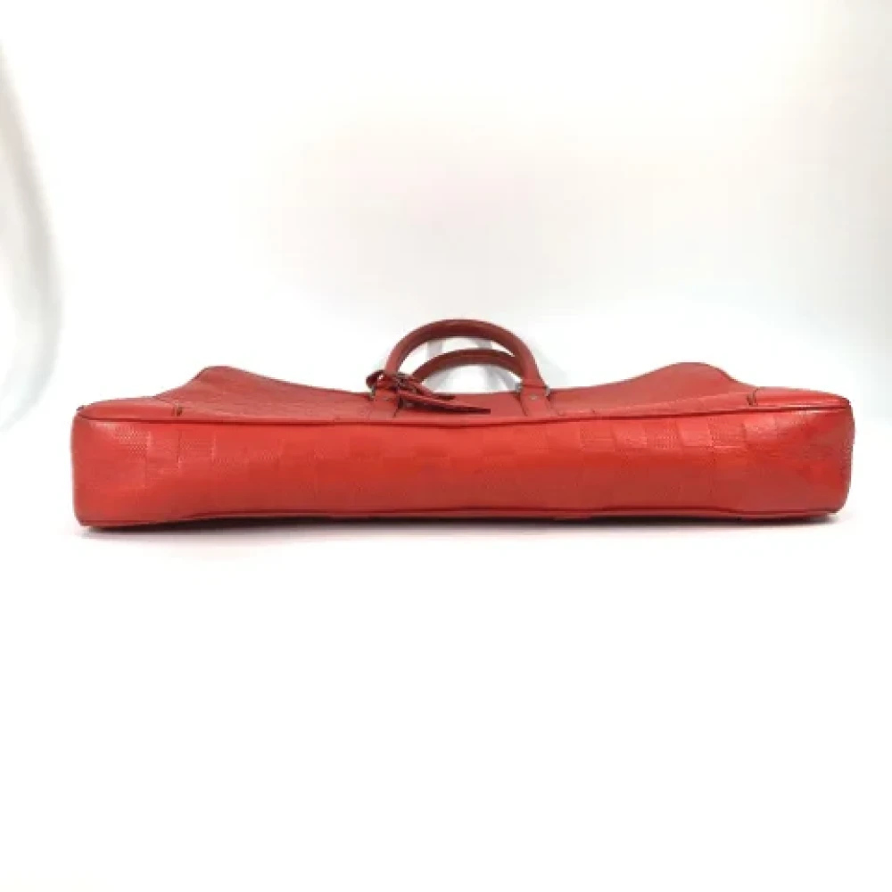 Louis Vuitton Vintage Pre-owned Fabric louis-vuitton-bags Red Heren