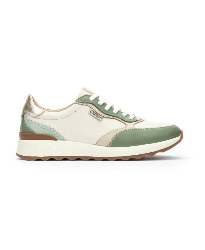 sneaker-femme-en-cuir-vert-arrecife
