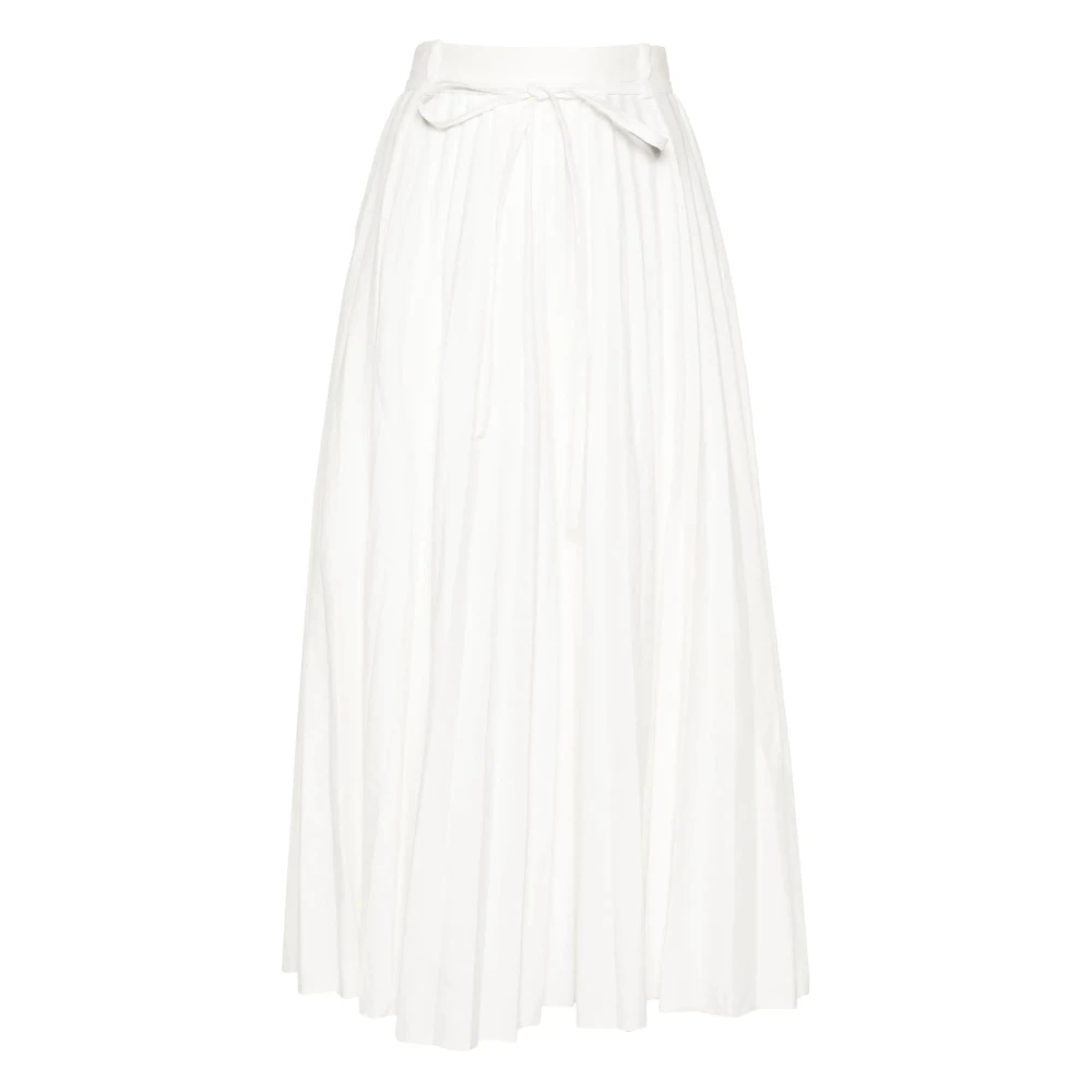 Joseph Women's White Linen Cotton Siddons Skirt - Midi Skirts - S - Skirts
