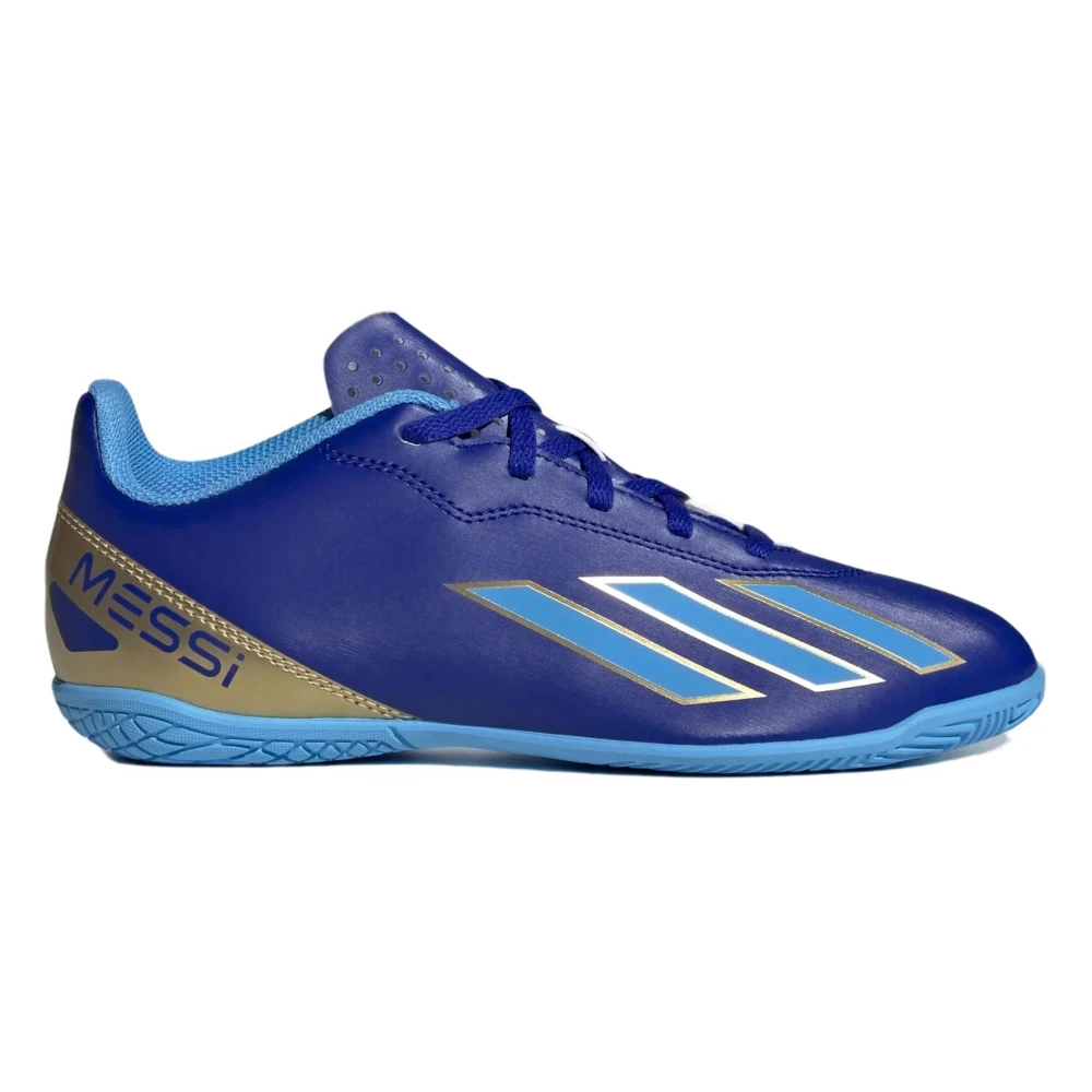 Adidas X Crazyfast Messi Futsal Fotbollsskor för Barn Blue, Unisex