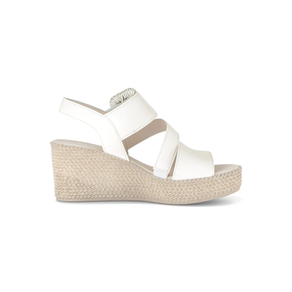 Gabor Donna Beige Sandali Da Nappa Nava - Immagine 2