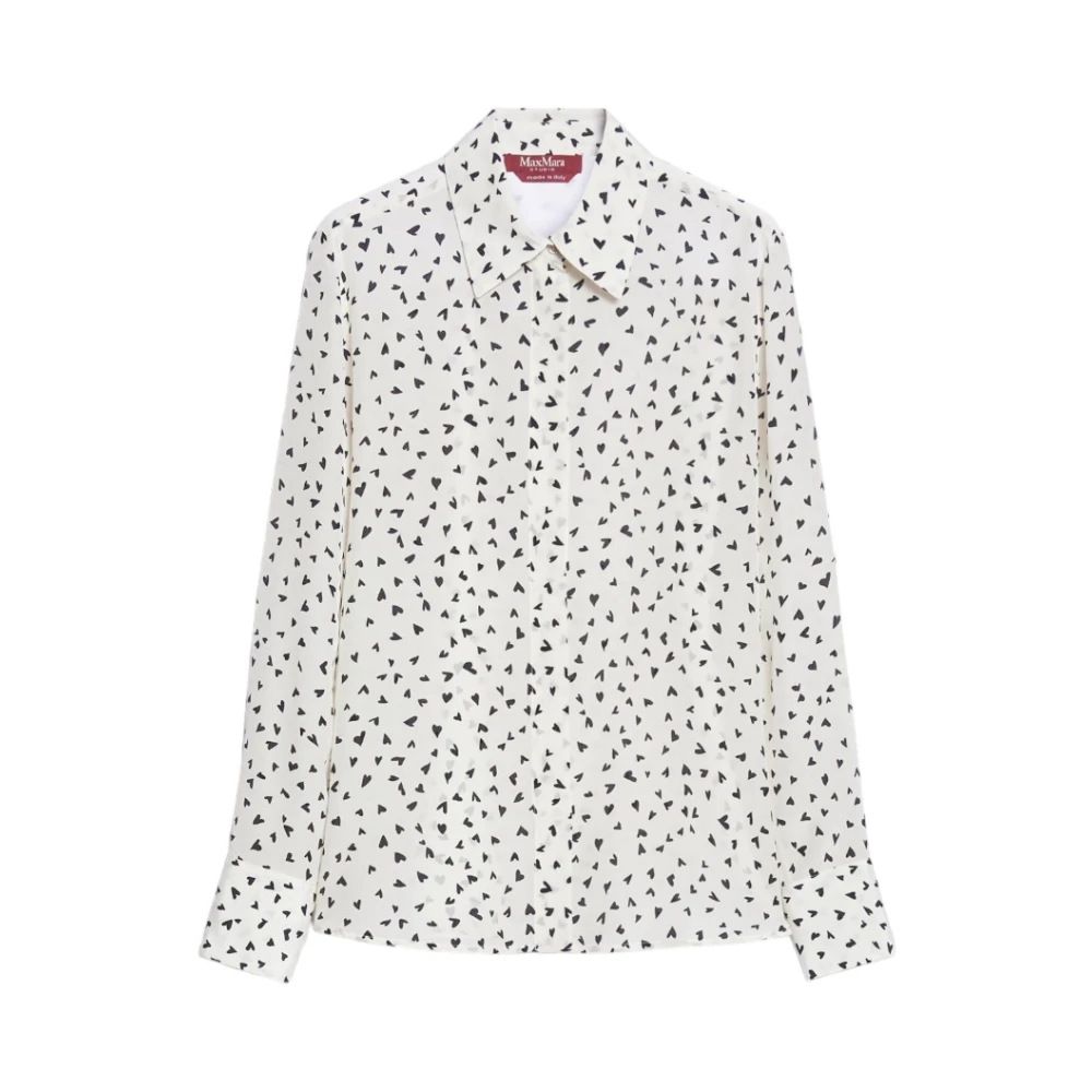Max Mara Studio Stijlvolle Blouse voor Vrouwen Beige Dames