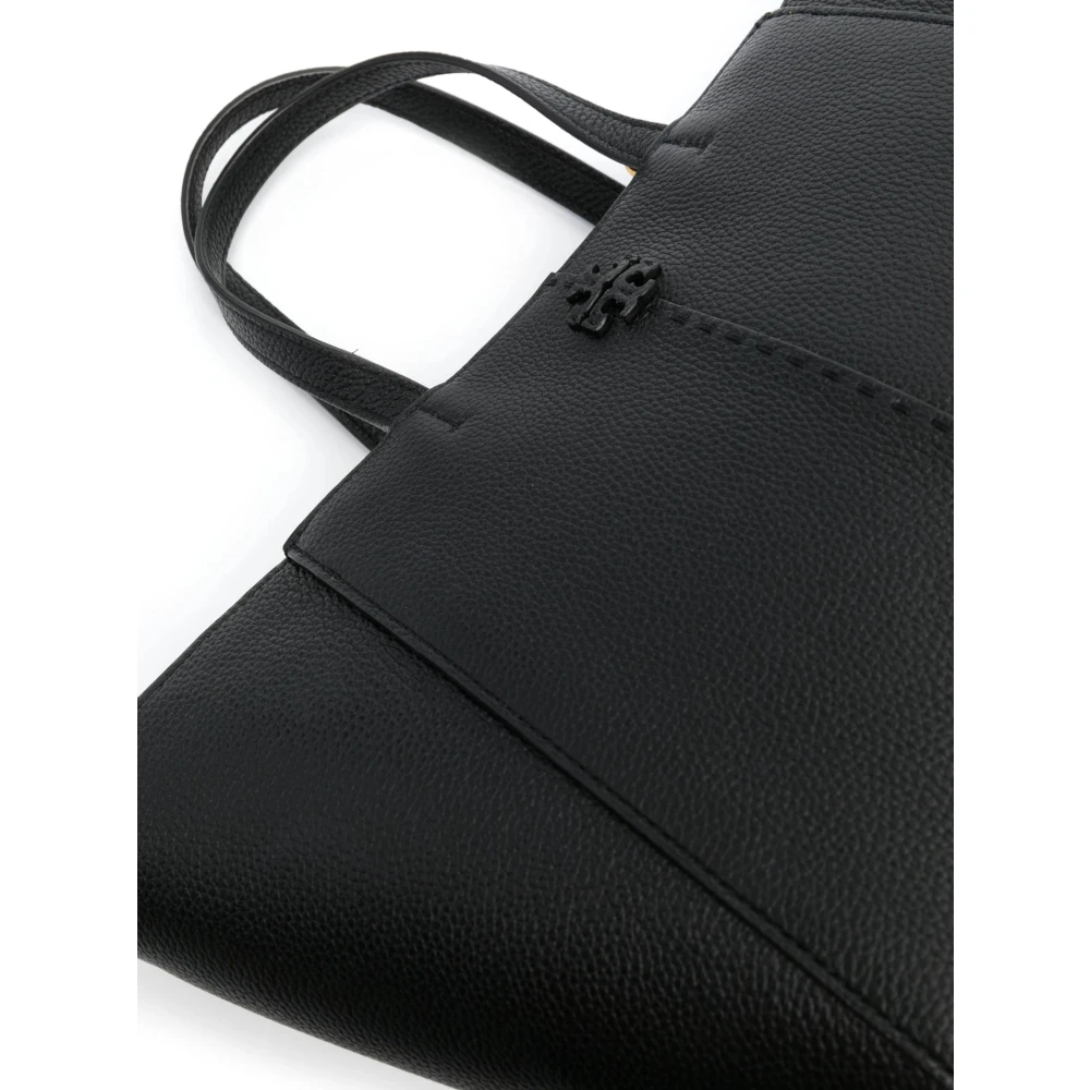 TORY BURCH Elegante Zwarte Tote Tas Black Dames
