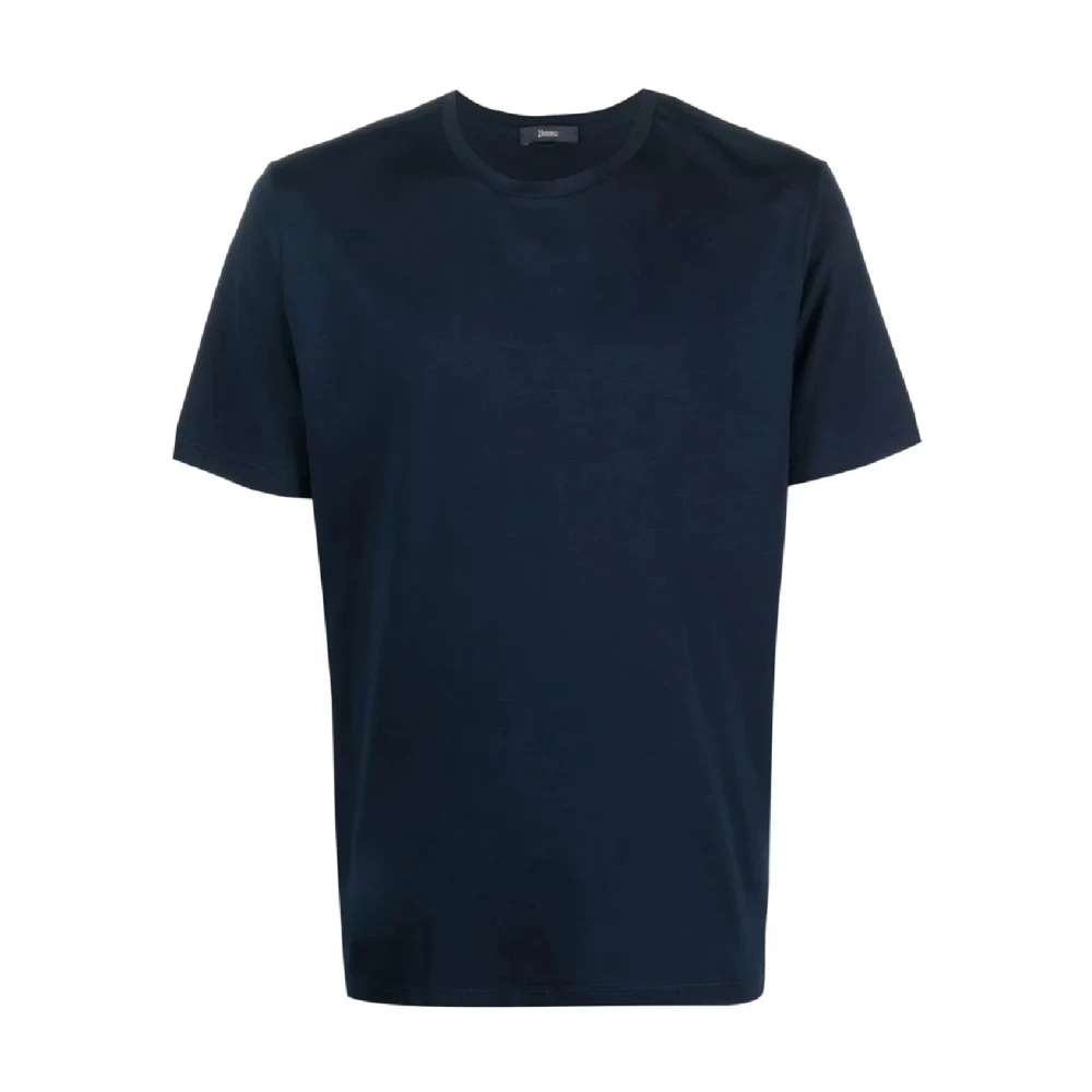 Herno - Tops > T-Shirts - Blue - Herno - Modalova