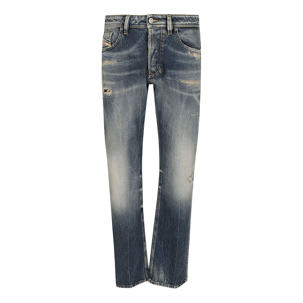 Diesel Blauwe Jeans voor Mannen Blue Heren