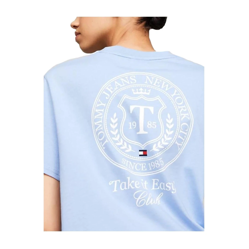 Tommy Hilfiger Urban Luxe T-shirt Blue Dames