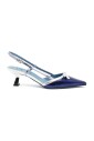 chaussures-slingback-en-cuir-bleu-et-argent