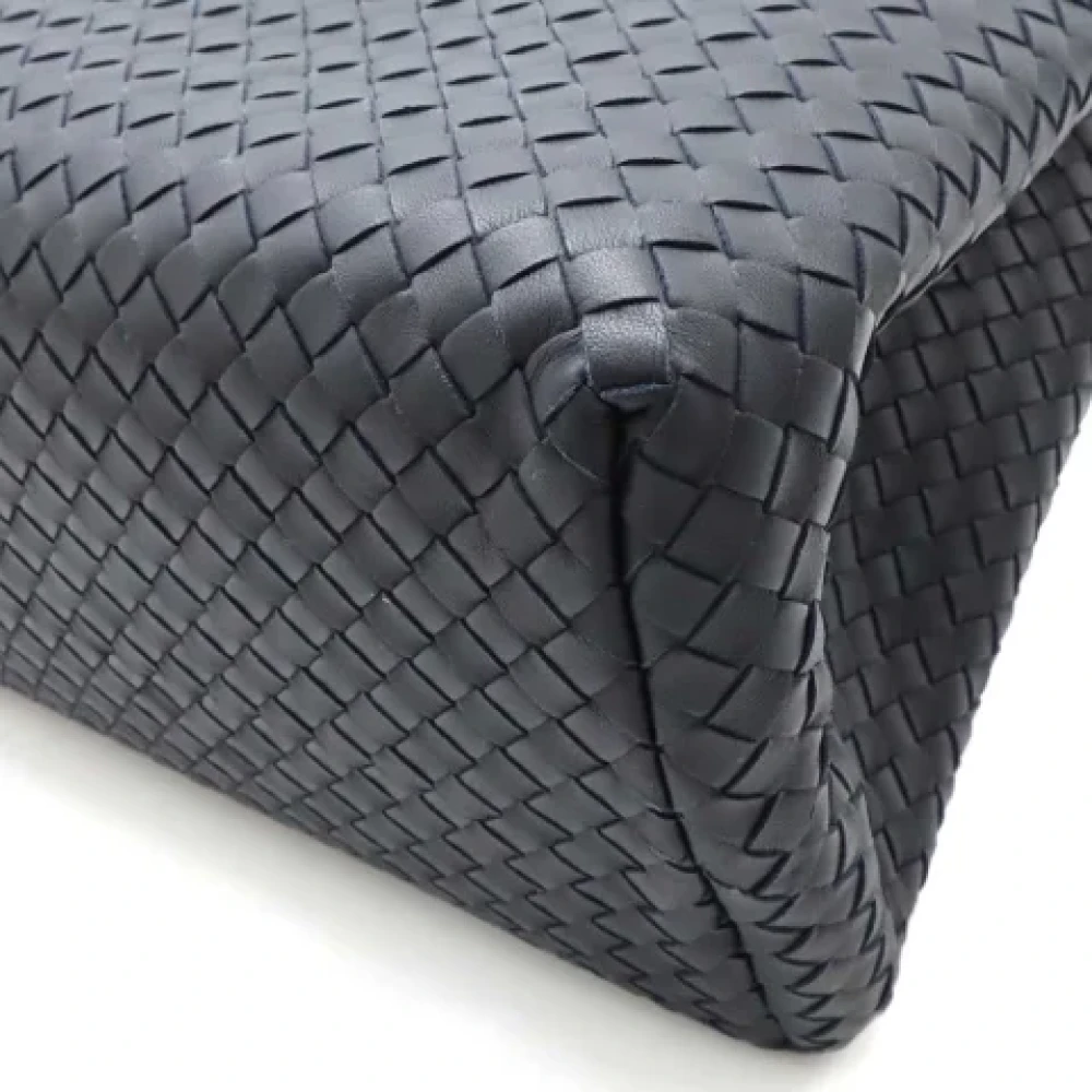 Bottega Veneta Vintage Pre-owned Fabric handbags Black Dames