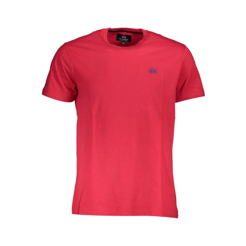 La Martina Men's Red Cotton T-Shirt - T-Shirts - Xl - Tops