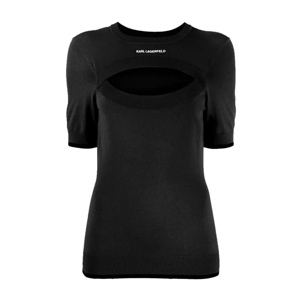 Karl Lagerfeld T-Shirts Black Dames