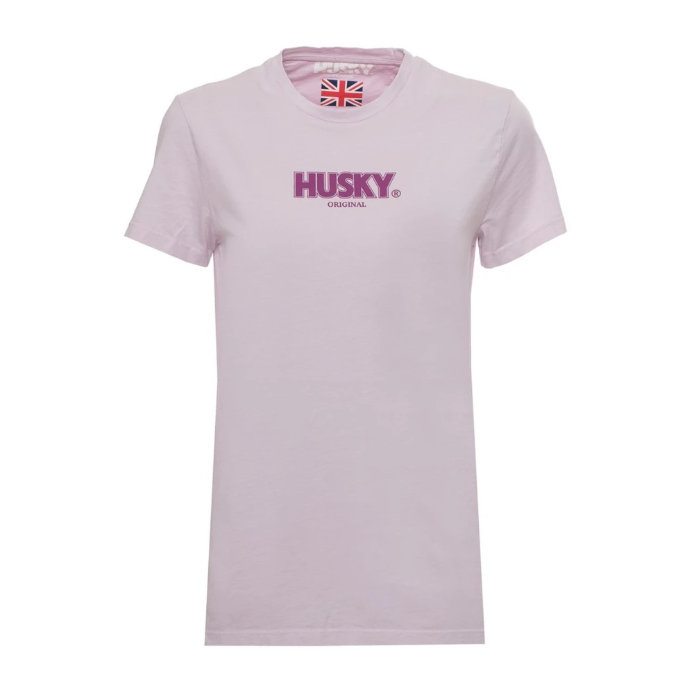 Husky Original Sophia Dames T-shirt Katoen Logo Purple Dames