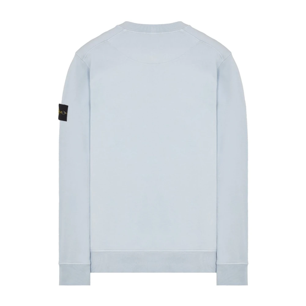 Stone Island Crewneck Sweatshirt Blue Heren