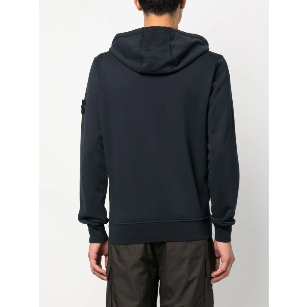 Stone Island Blauwe Trui voor Mannen Blue Heren