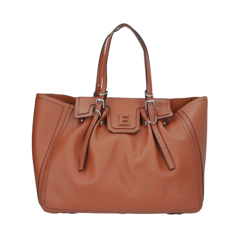 Ermanno Scervino Women's Brown Giovanna Tote Bag Autumn Winter - Shopping Bags - One Size - Bags