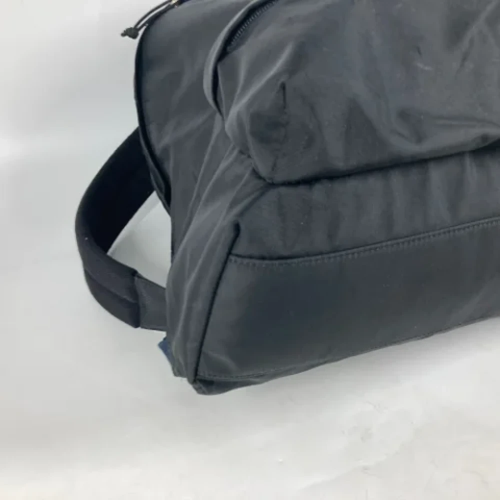 Balenciaga Vintage Pre-owned Fabric shoulder-bags Black Heren