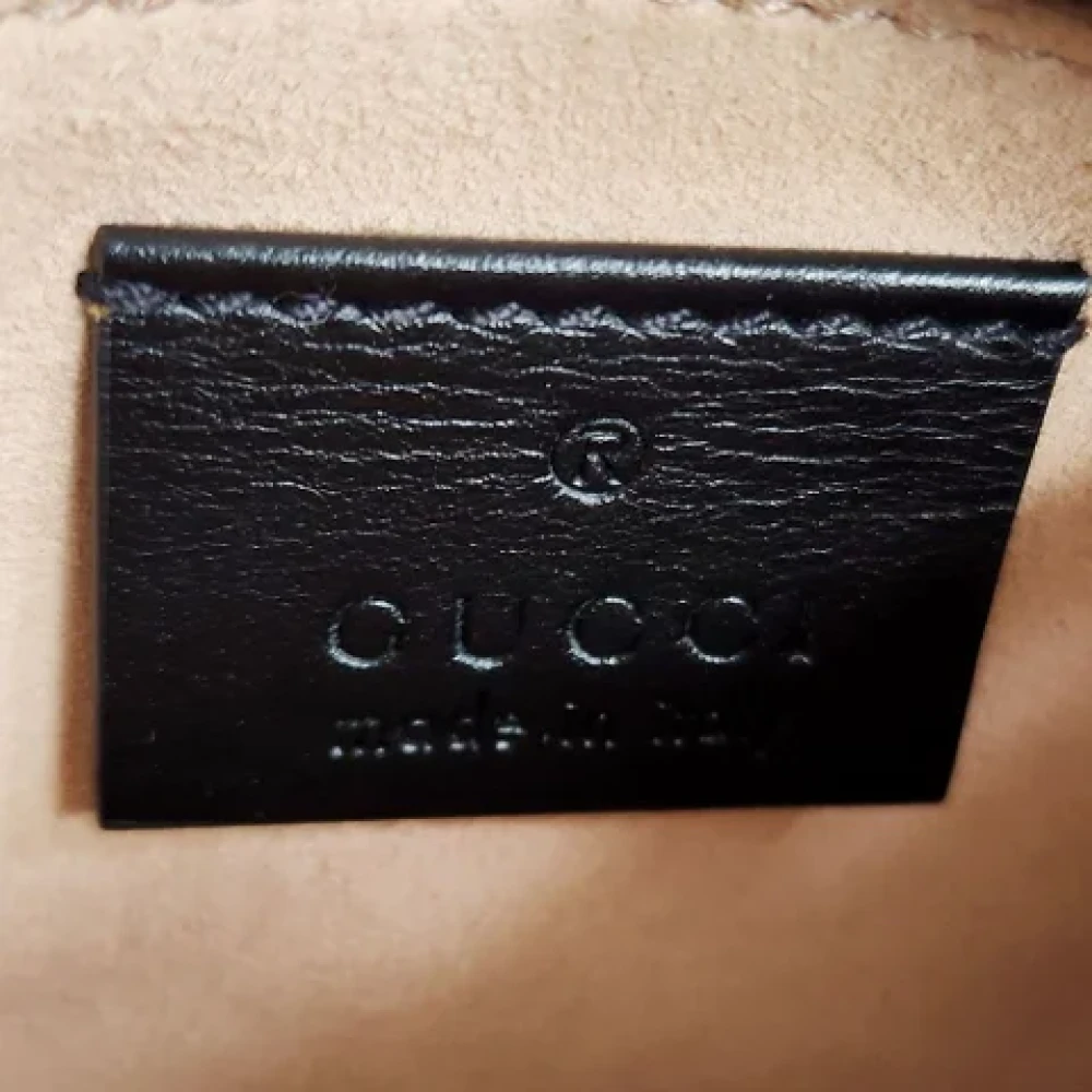 Gucci Vintage Pre-owned Leather wallets Black Dames