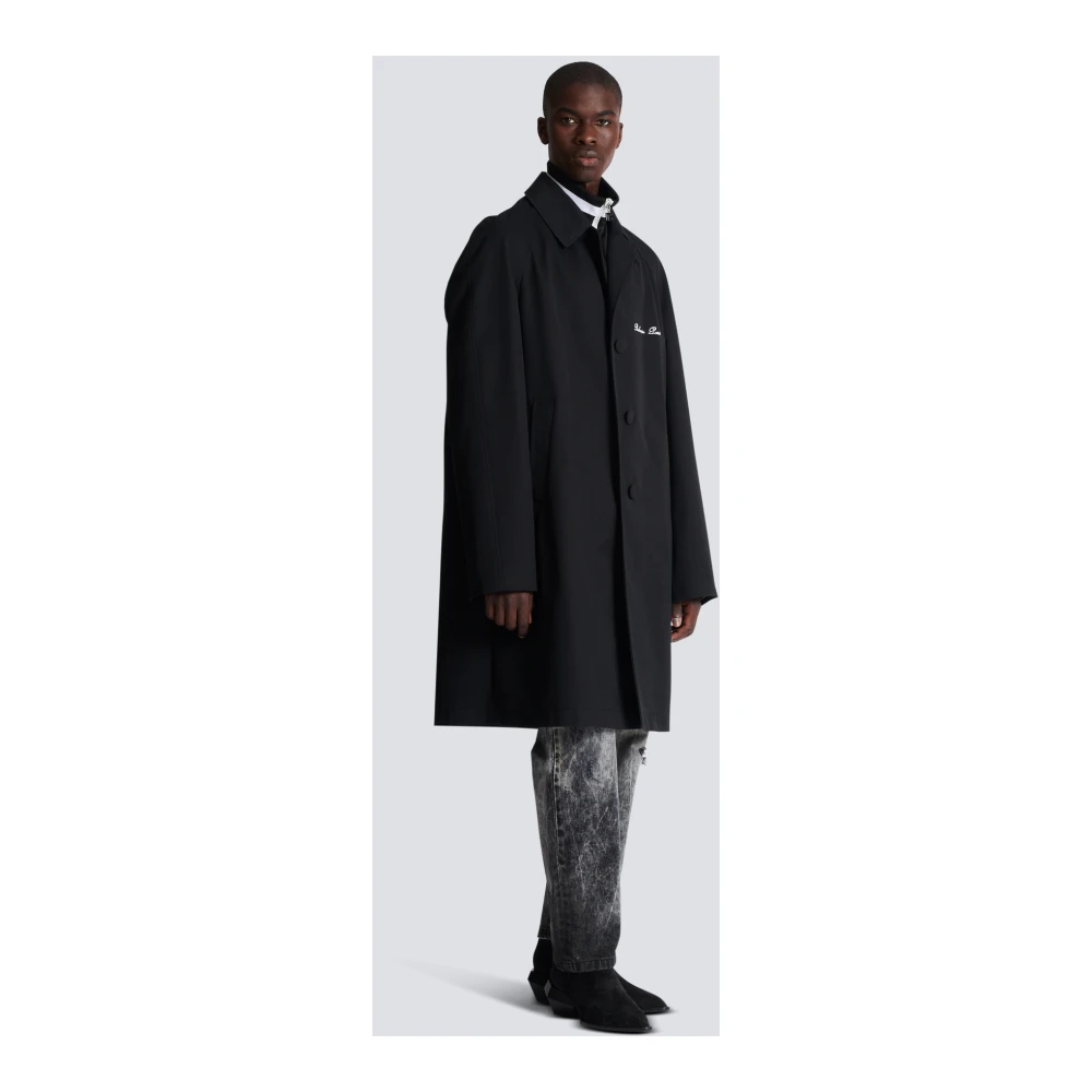 Balmain Signatuur autojas Black Heren