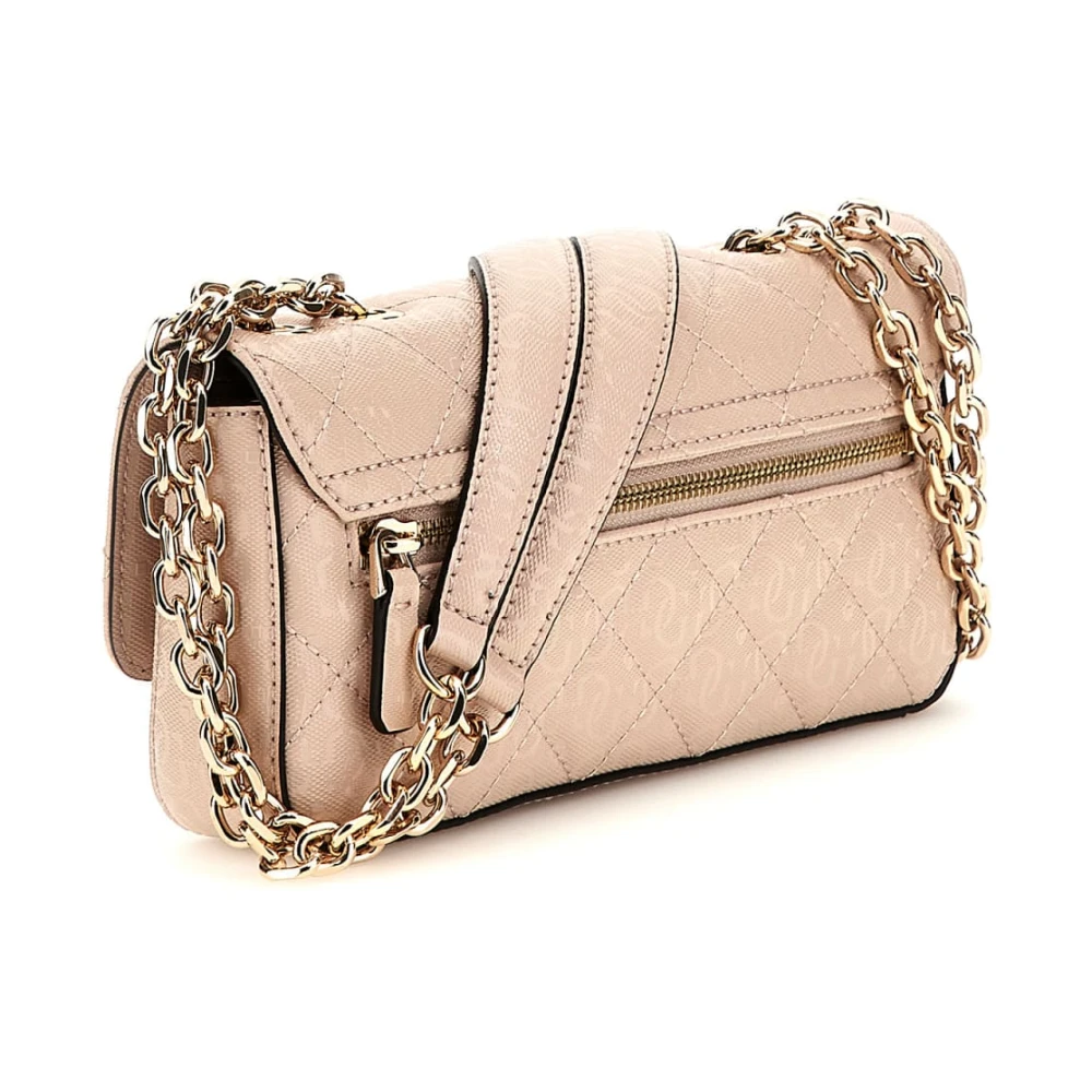 Guess Dames Clutch Crossbody Sand Tas Beige Dames