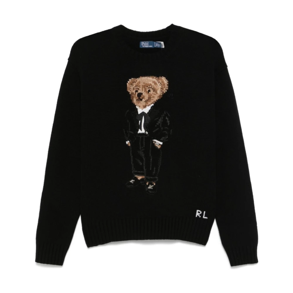 Ralph Lauren Polo Sweaters Zwart Black Dames