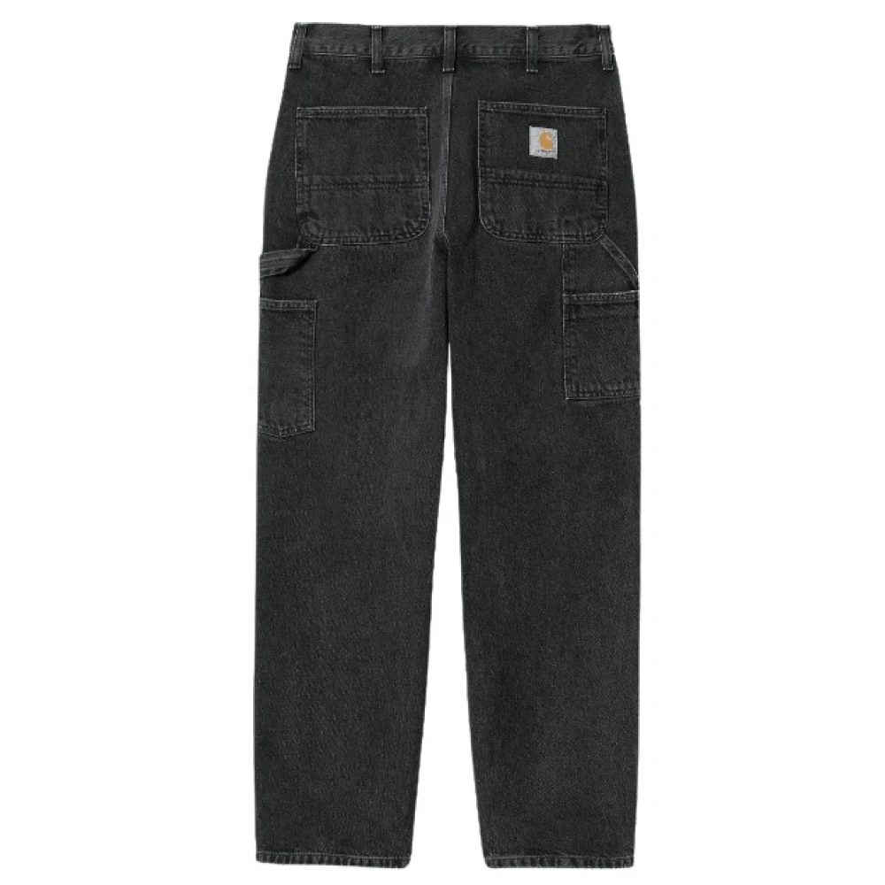 Carhartt WIP Broek met rechte pijpen Black Heren