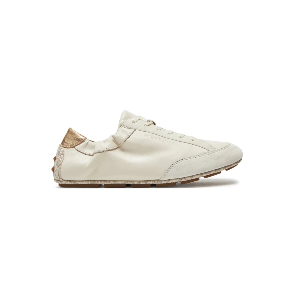 Michael Kors White Sneakers, Female, 6 Uk, Stylish Trainers For Everyday Wear