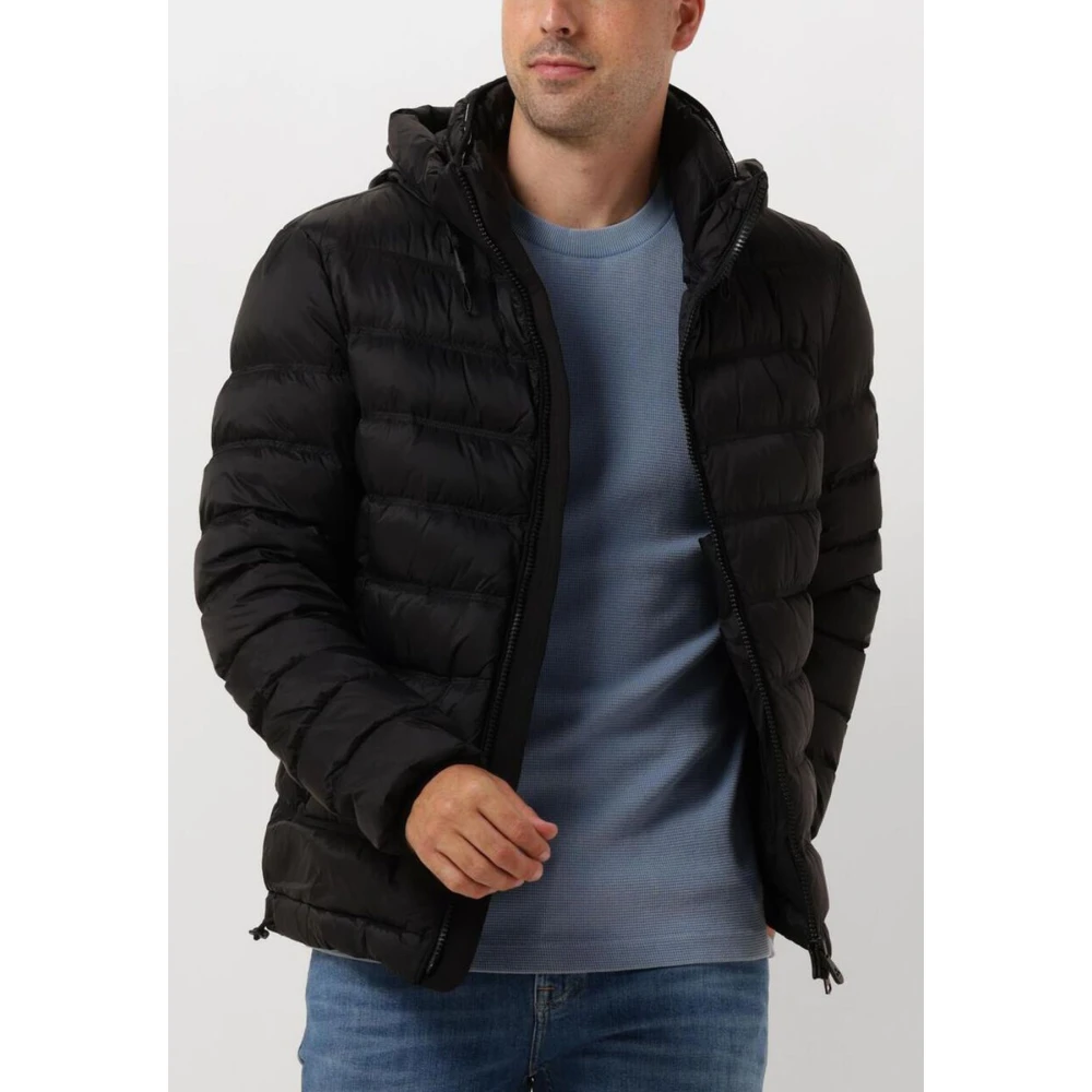Peuterey Nylon Jacket Black Heren