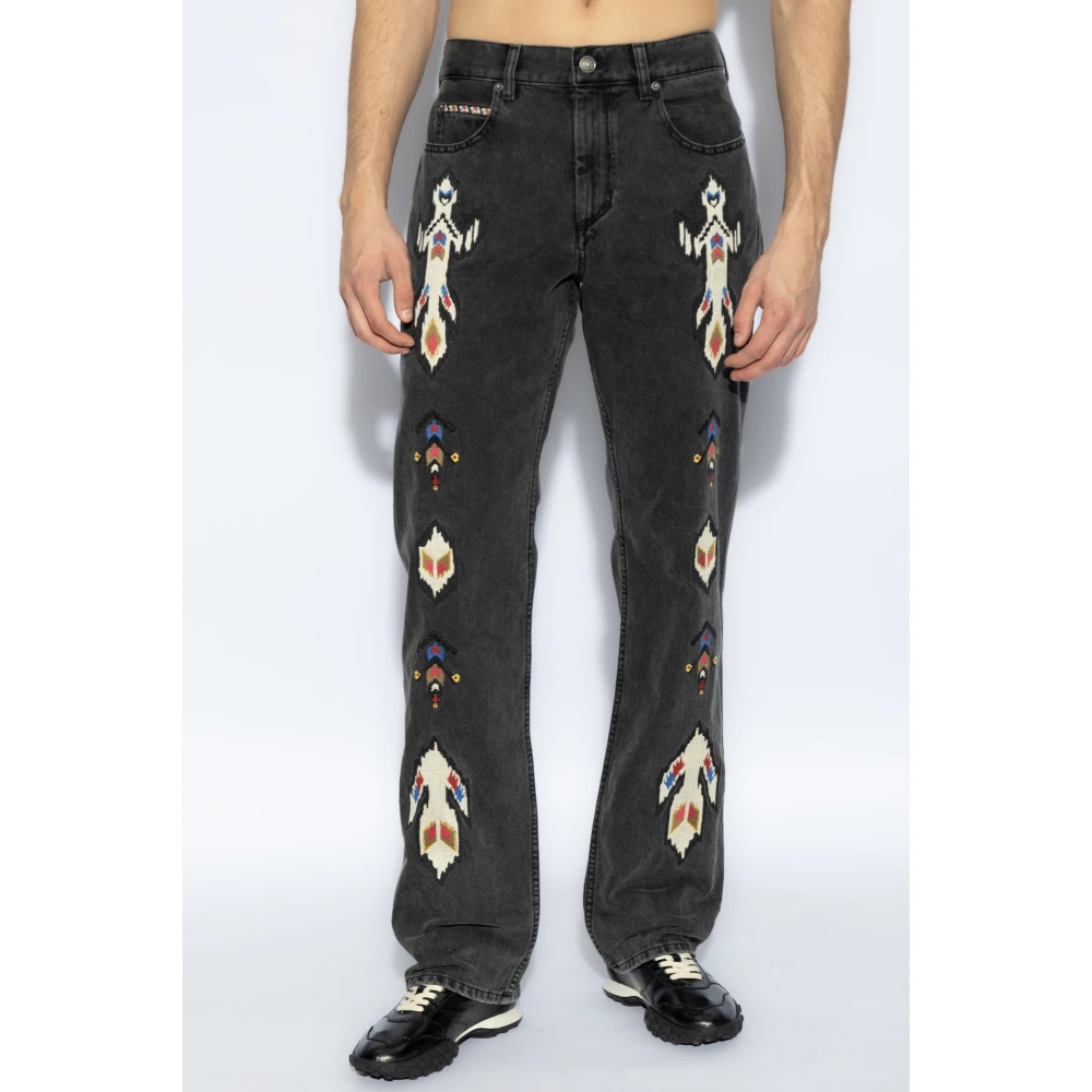 Isabel marant Jeans Lewys Gray Heren